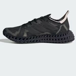 nwb adidas 4dfwd running shoes core black wonder quartz 6
